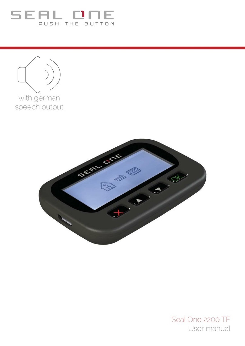 Seal One 2200 TF user manual