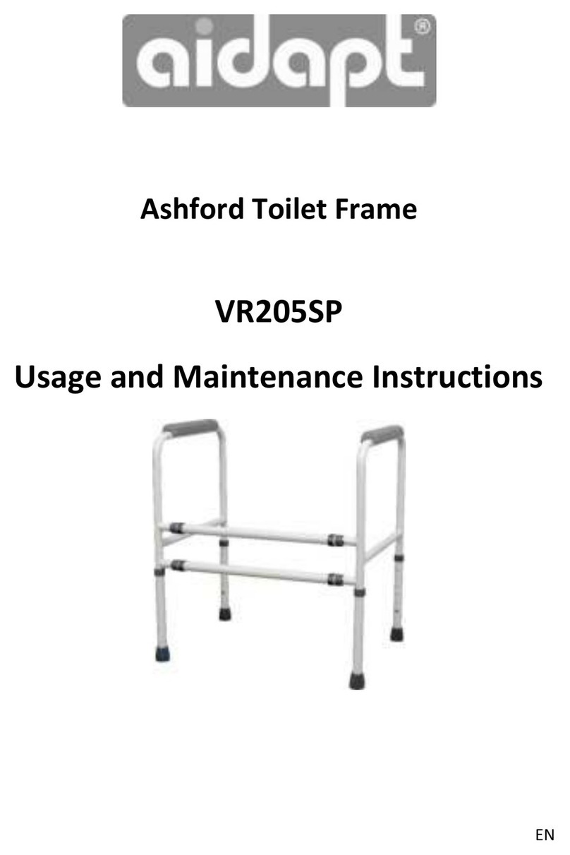 aidapt Ashford VR205SP Programming manual
