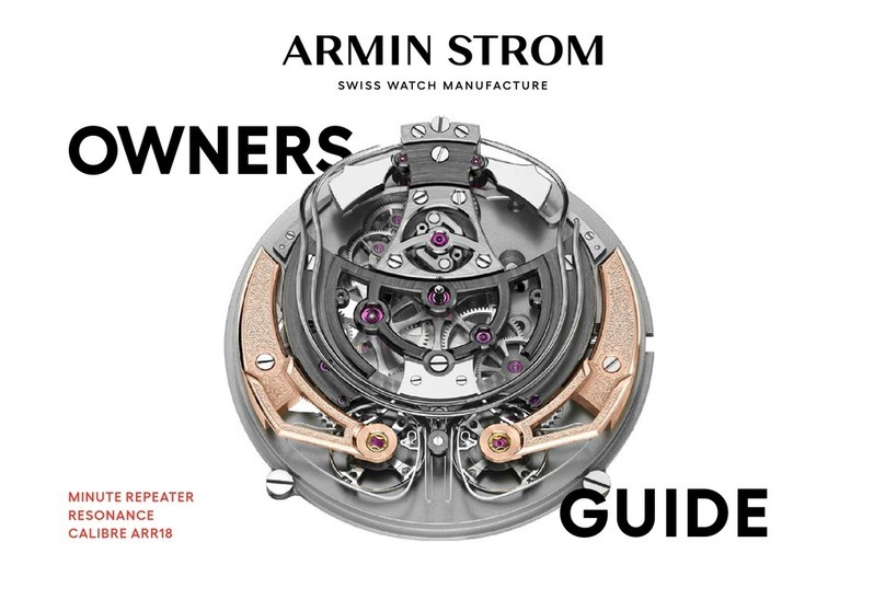 Armin Strom ARR18 User manual Armin Strom ARR18 User manual