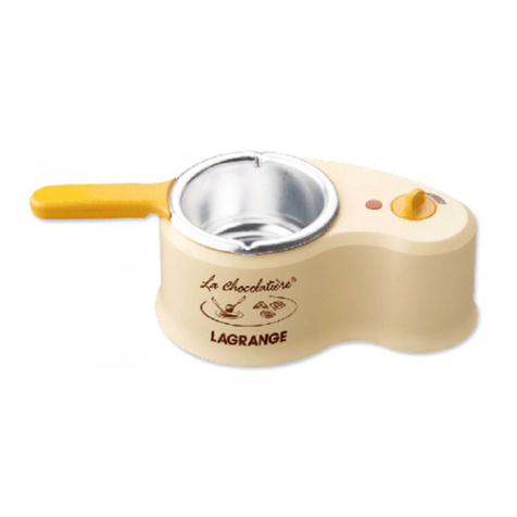 Lagrange La Chocolatiere User manual
