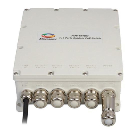 Microsemi PDS-104GO User manual Microsemi PDS-104GO User manual