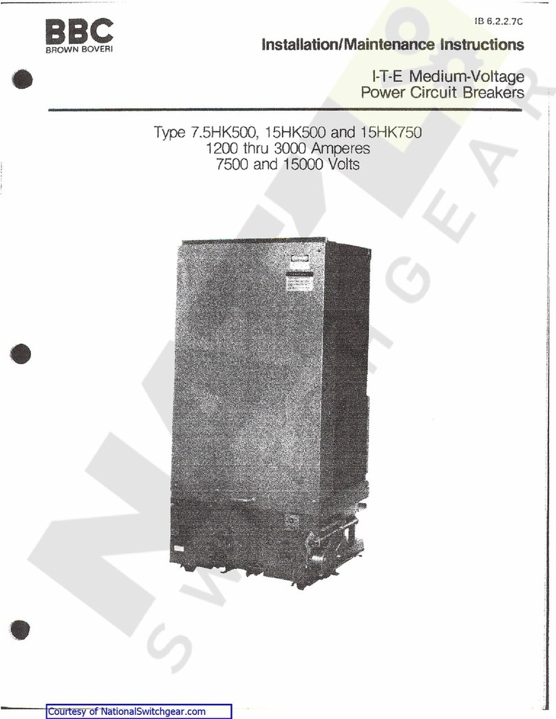 BBC 7.5HK500 Installation & maintenance instructions