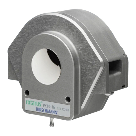 Hirschmann Rotarus PK 10-16 User manual