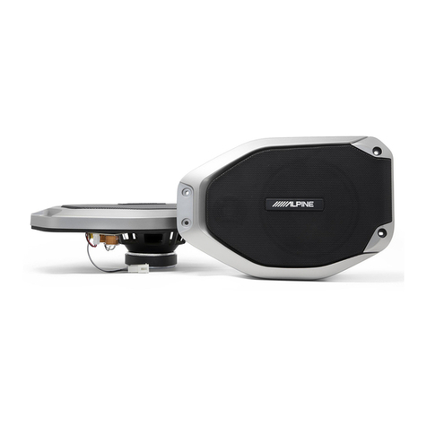 Alpine SPV-65-JLT User manual