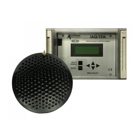 Accutrol IAQ-Tek Installation, operation & maintenance manual