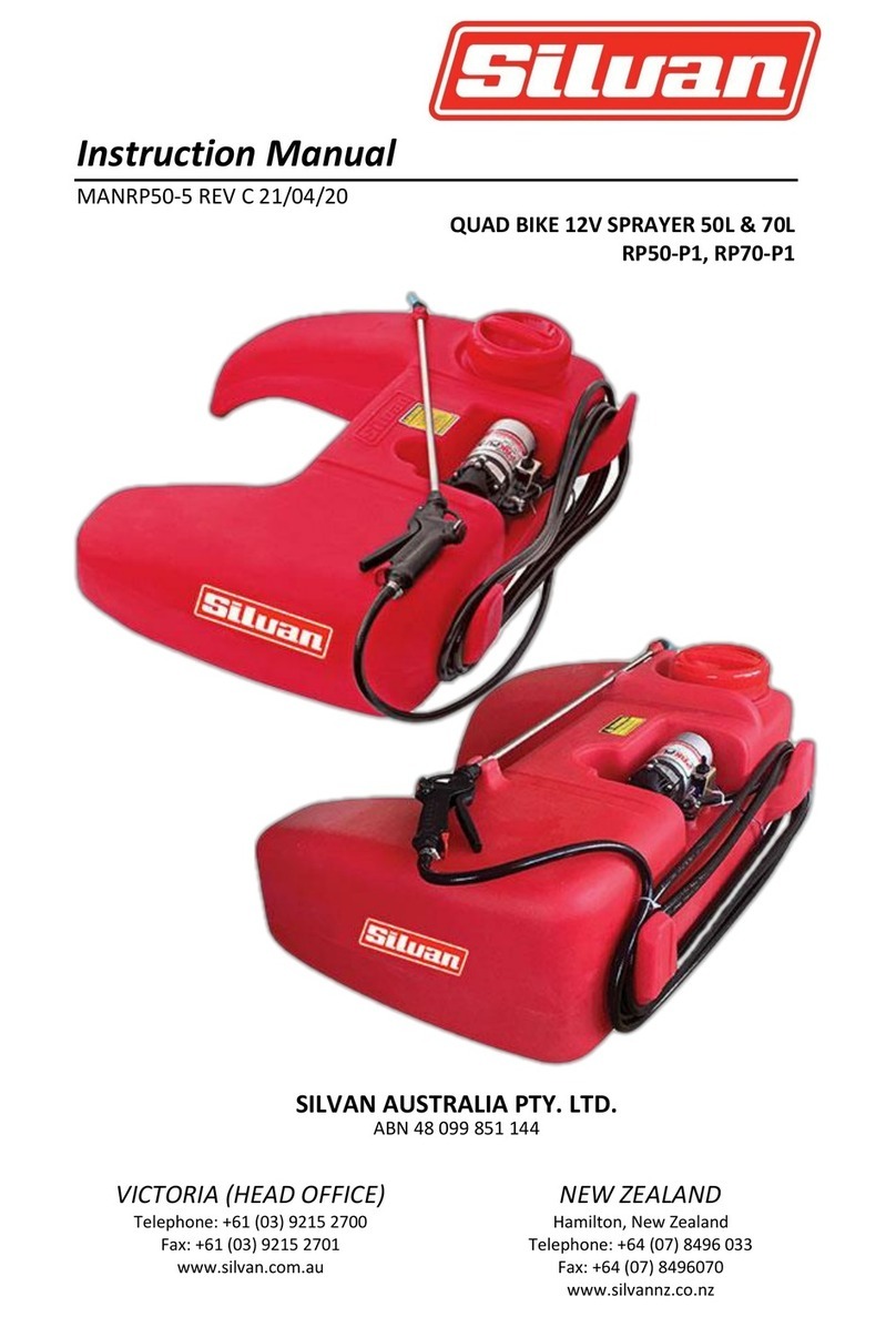 Silvan Selecta RP50-P1 instruction manual