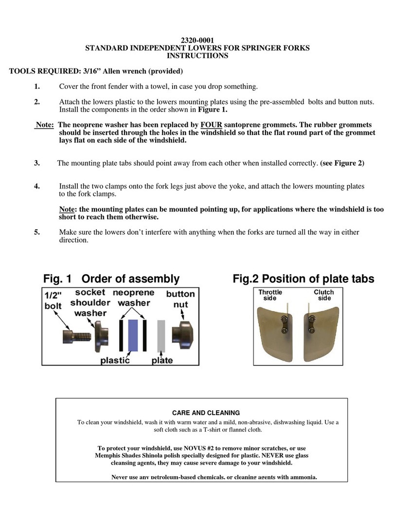Memphis Shades 2320-0001 instructions