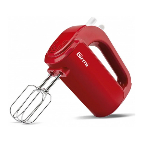 Girmi SB02 user manual