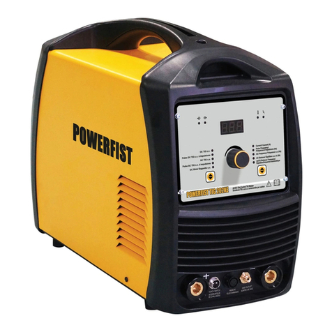 Power Fist TIG 202KE User manual Power Fist TIG 202KE User manual