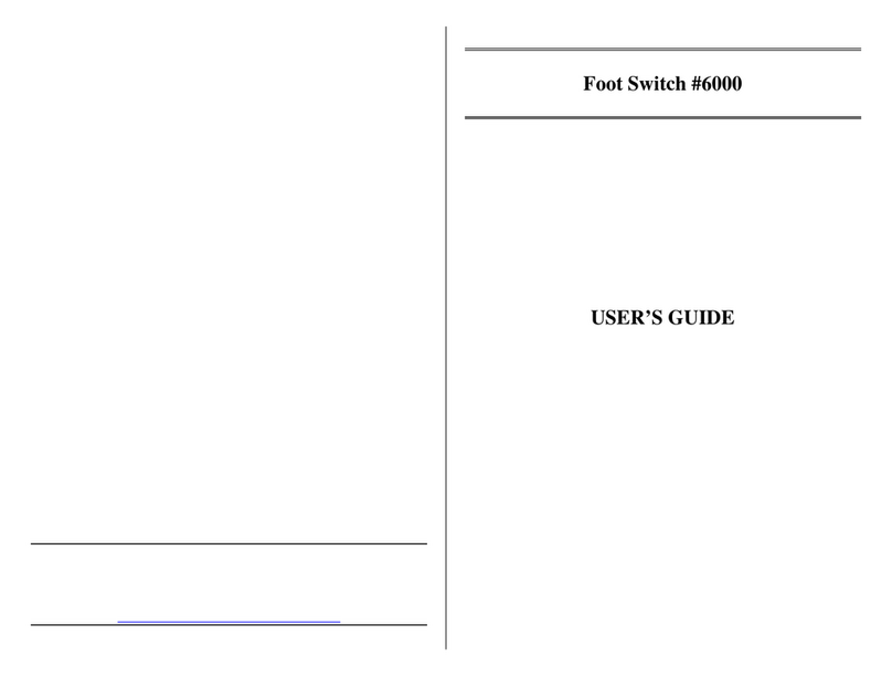 Enabling Devices Foot Switch User manual