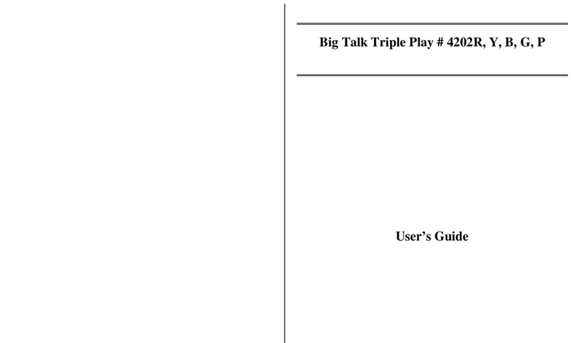 Enabling Devices Big Talk Triple Play User manual