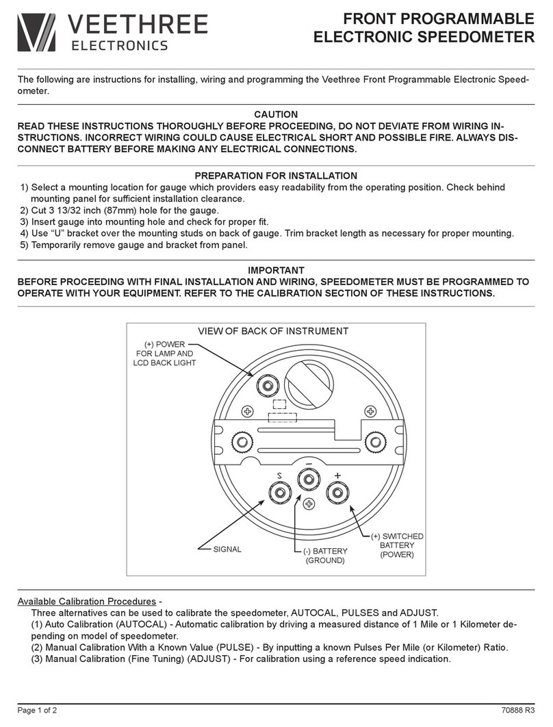 Veethree 70888 R3 User manual