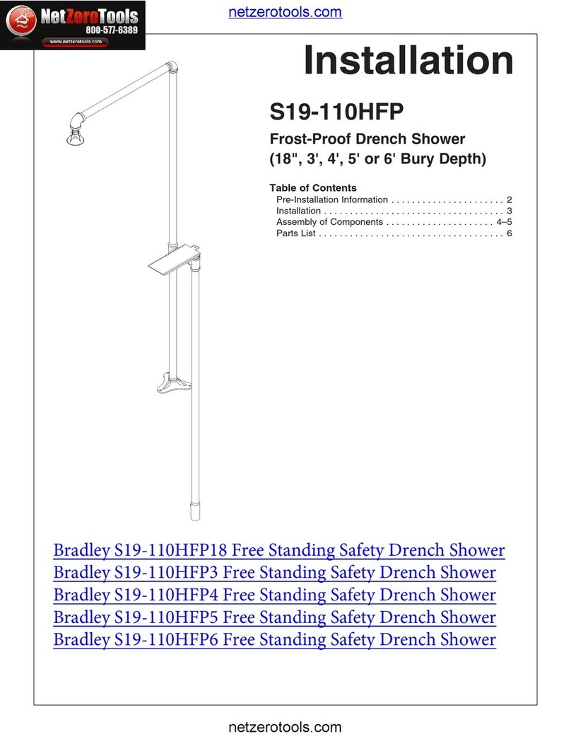Bradley S19-110HFP User manual