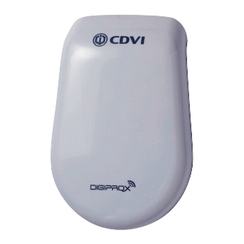 CDVI SOLARMWD installation manual