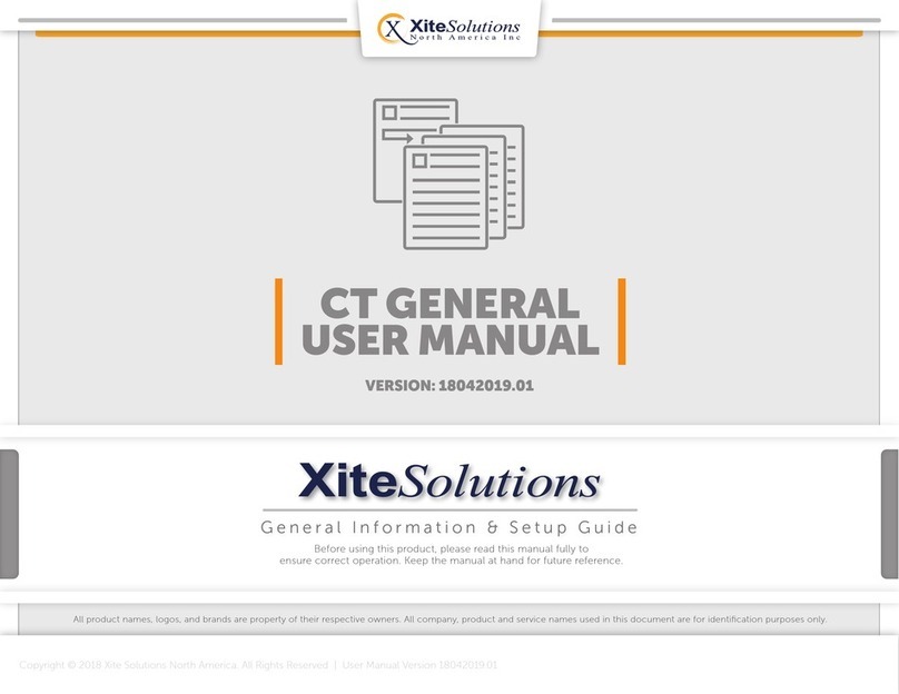 XiteSolutions CT GENERAL user manual