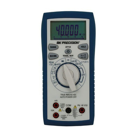 B+K precision 2712 CALIBRATION PROCEDURE