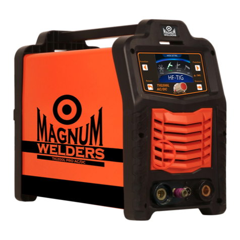 MAGNUM WELDERS TIG200L AC/DC PRO Operation manual