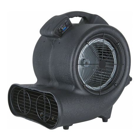 Antari AF-5E DMX Fan User manual