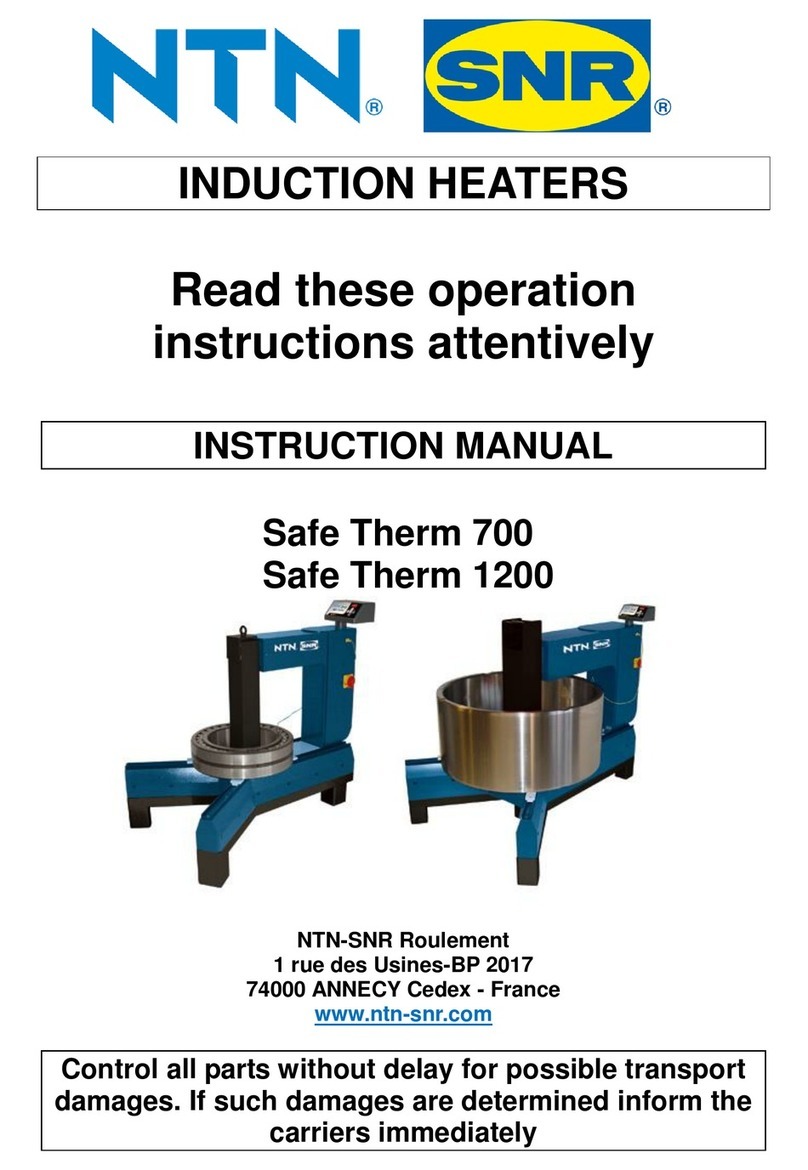 NTN-SNR Safe Therm 70 instruction manual