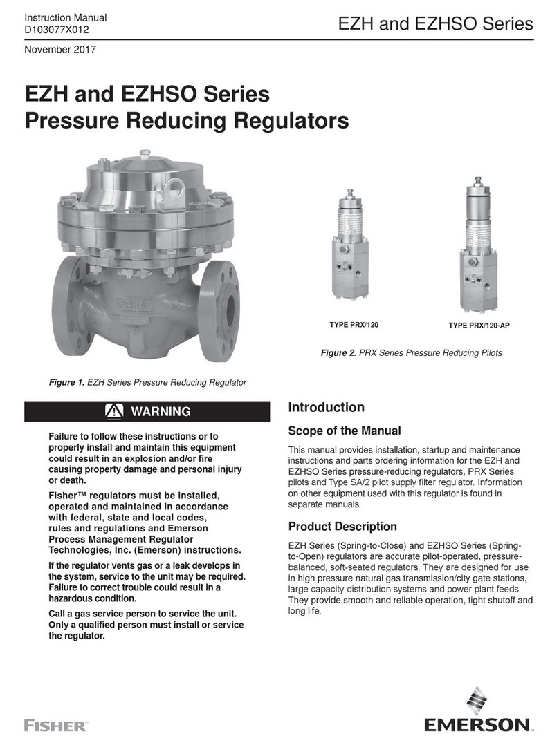 Emerson EZH Series instruction manual