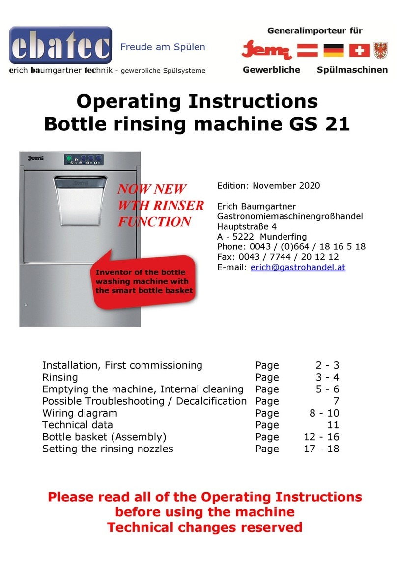 ebatec GS 21 operating instructions