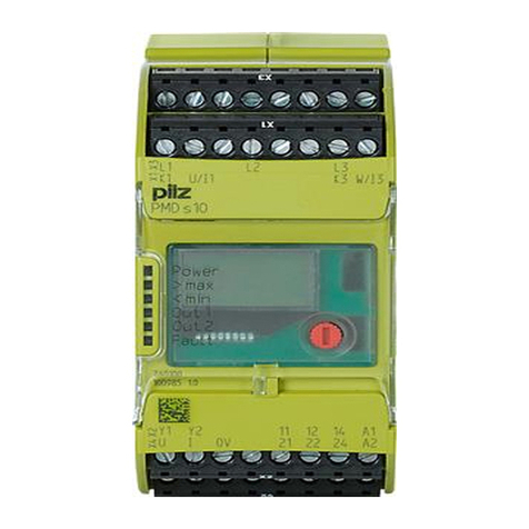 Pilz PMD s10 operating instructions