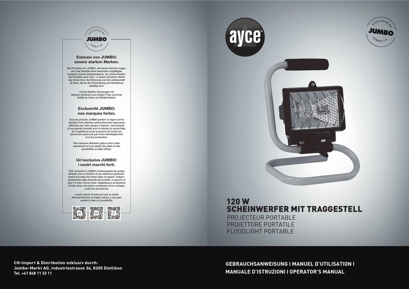 Ayce 0103 User manual