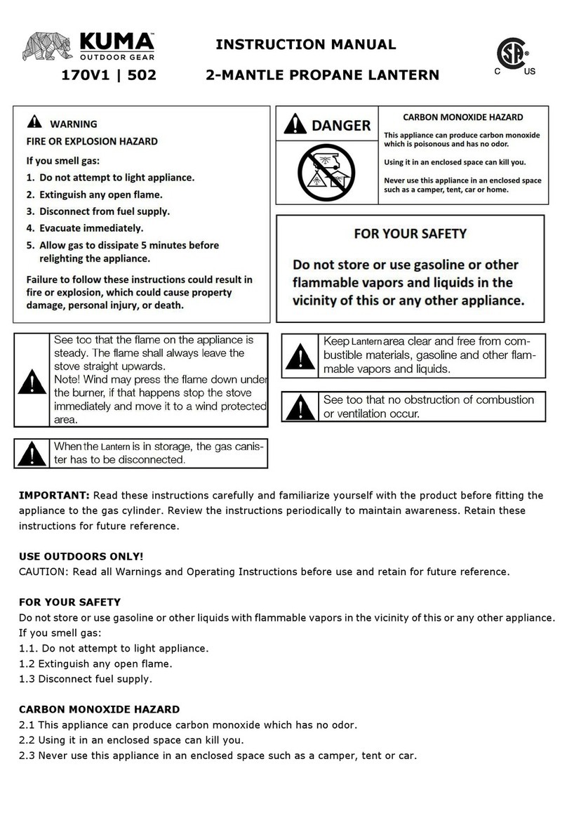 KUMA 170V1 instruction manual