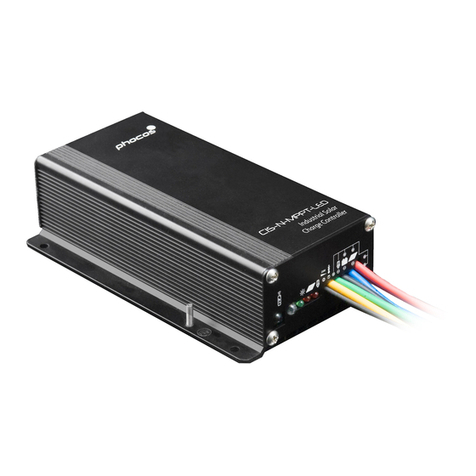 Phocos CIS-N-MPPT-LED 85/15 User manual