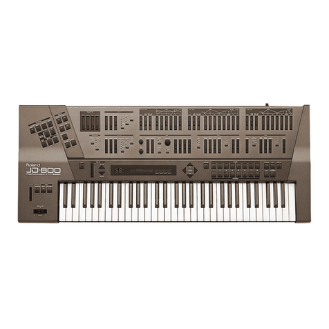 Roland JUPITER-X User manual