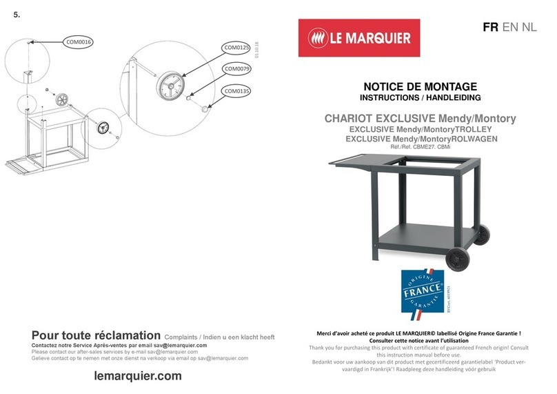 LE MARQUIER EXCLUSIVE Mendy instructions