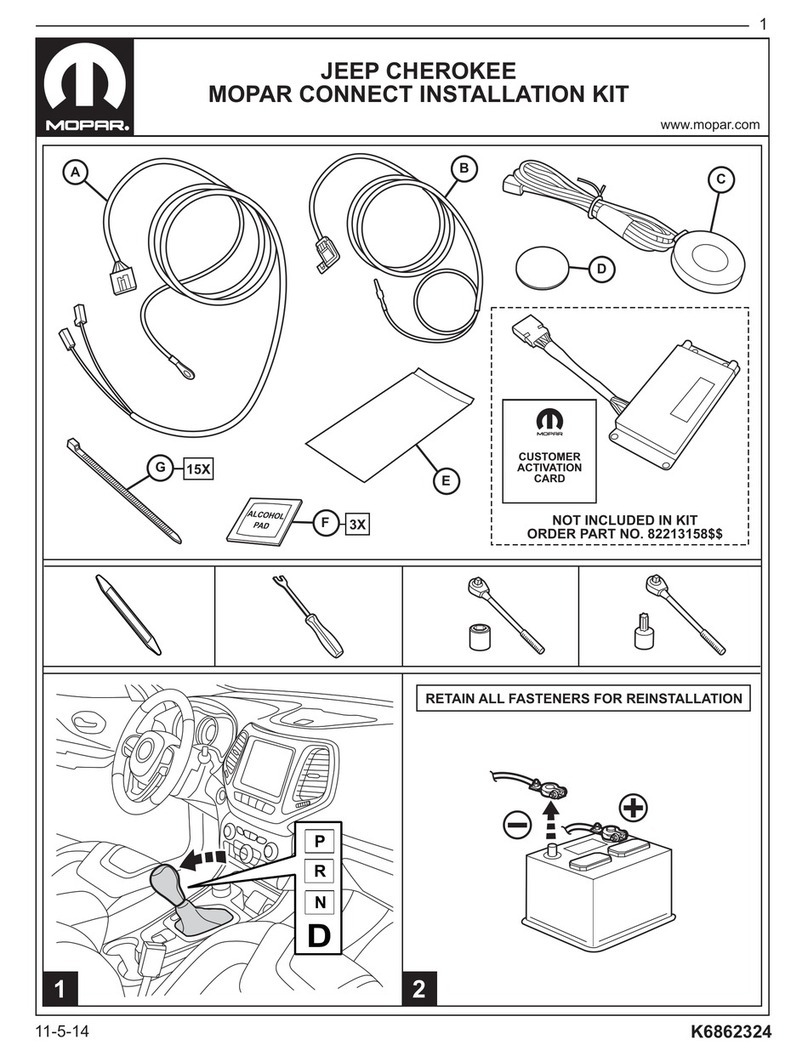 Mopar 82214331AB User manual Mopar 82214331AB User manual