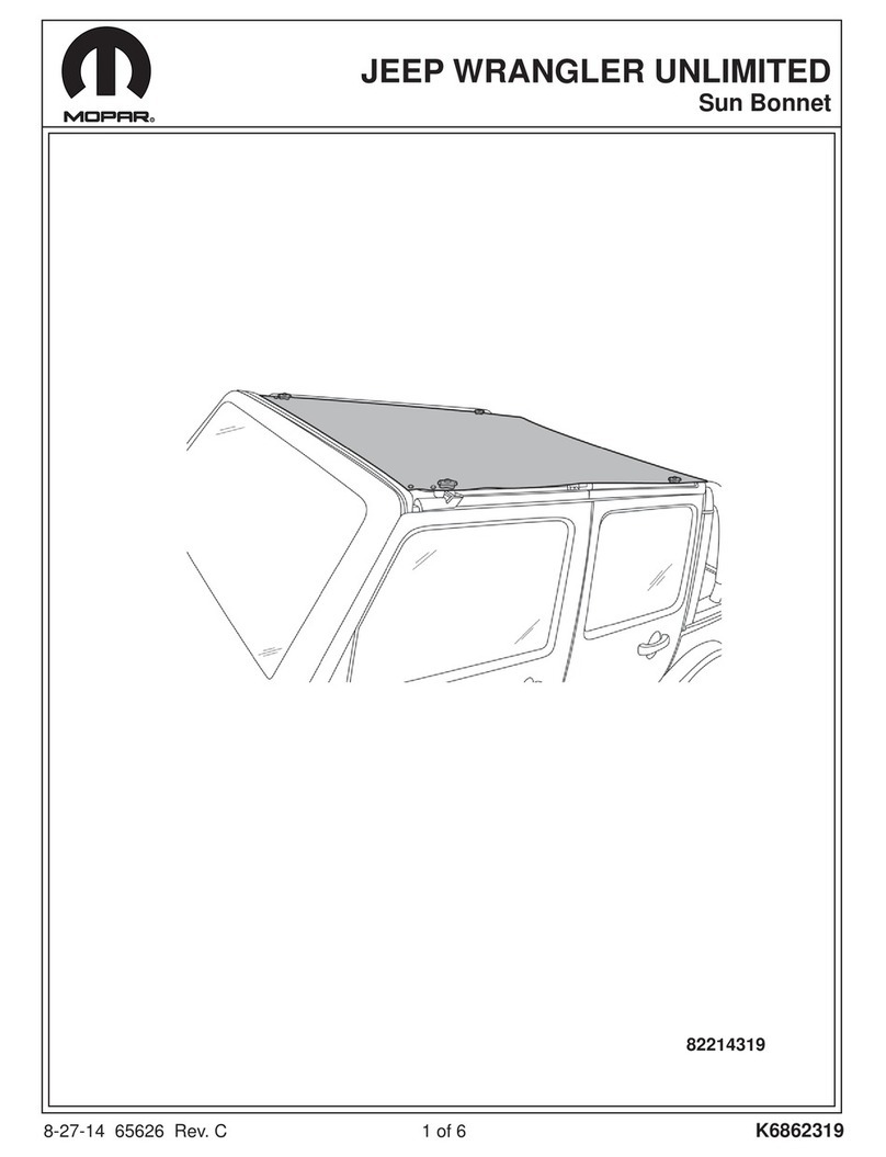 Mopar Sun Bonnet manual