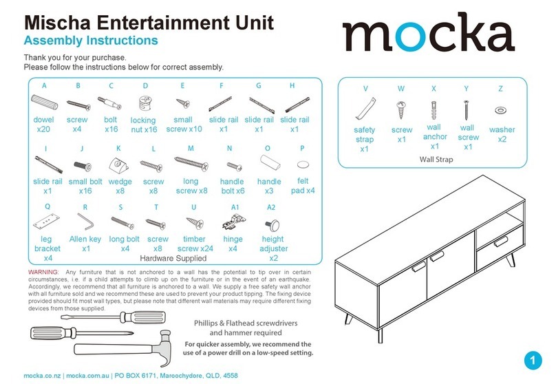 Mocka Mischa User manual Mocka Mischa User manual