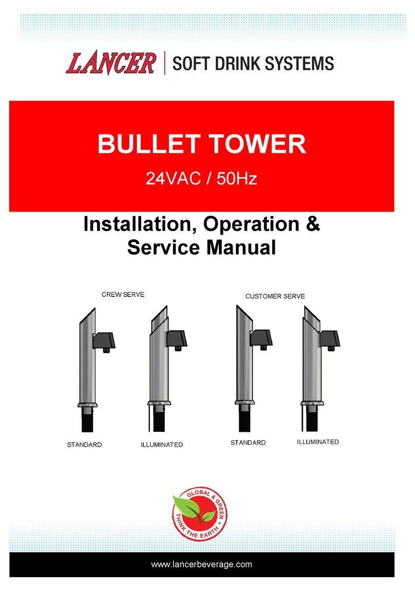 lancer 05000256 Installation, operation & service manual