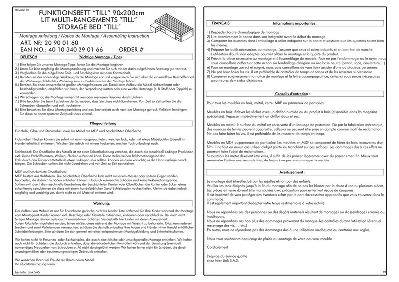 Inter link TILL 20 90 01 60 User manual