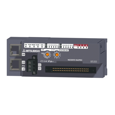 Mitsubishi NZ2GFCF-D62PD2 User manual