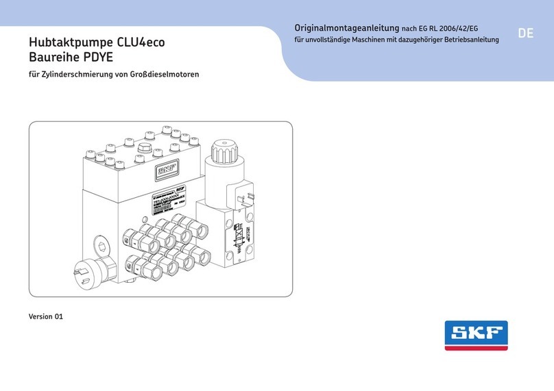 SKF CLU4eco PDYE Series Aassembly Instructions SKF CLU4eco PDYE Series Aassembly Instructions