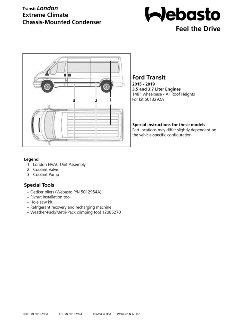 Webasto Ford Transit manual