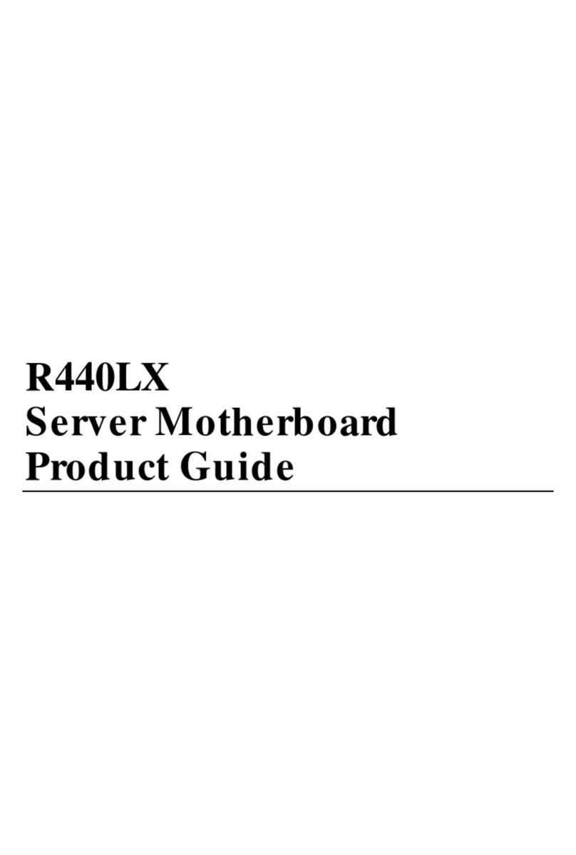 Intel R440LX User manual