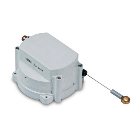 Baumer GCA5 Assembly instruction and safety information Baumer GCA5 Assembly instruction and safety information