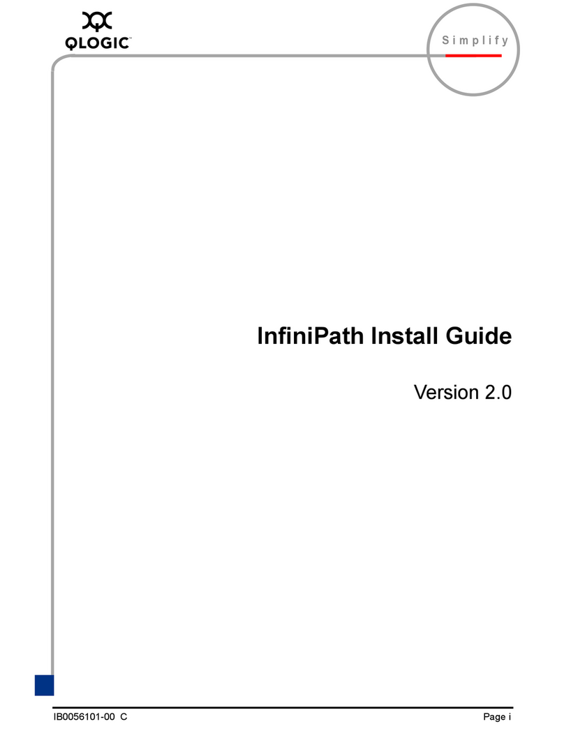 Qlogic InfiniPath User manual