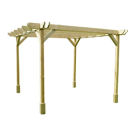 Rutland County Garden Furniture The Double Premium Pergola Assembly instructions Rutland County Garden Furniture The Double Premium Pergola Assembly instructions