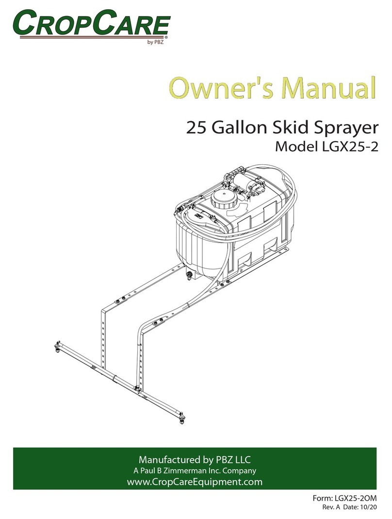 PBZ CropCare LGX25-2 owner's manual