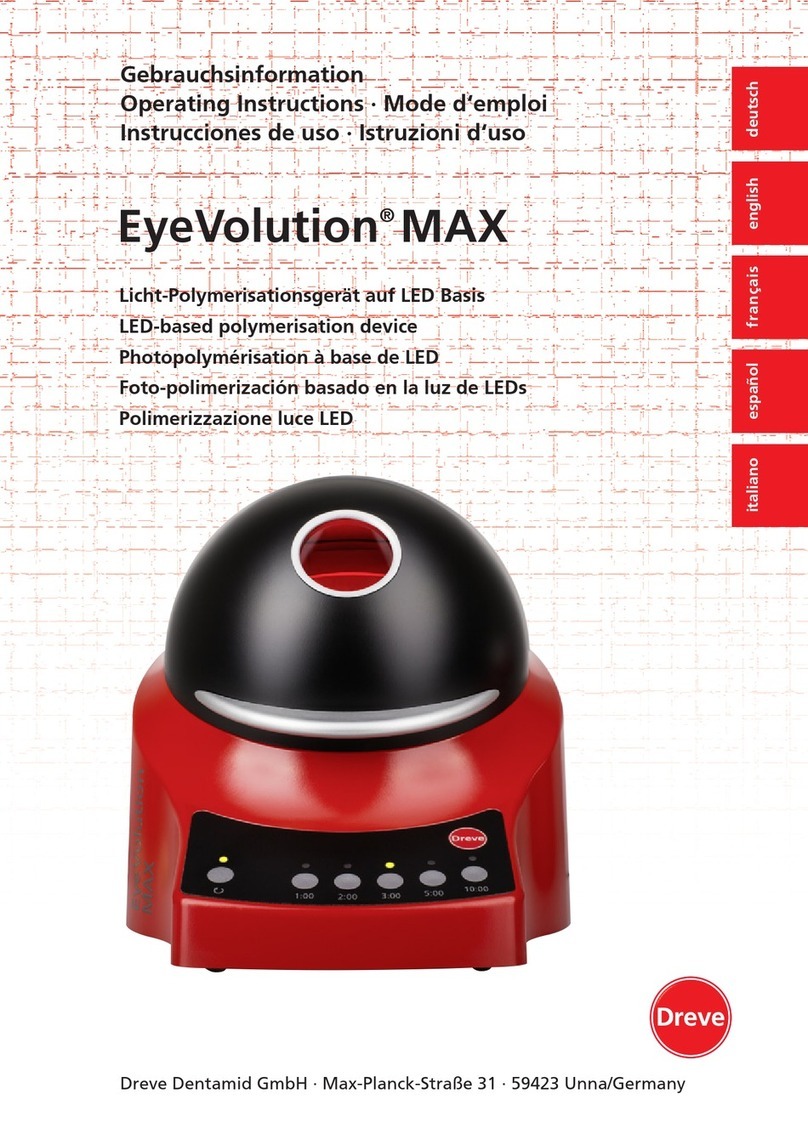 Dreve Dentamid EyeVolution MAX operating instructions