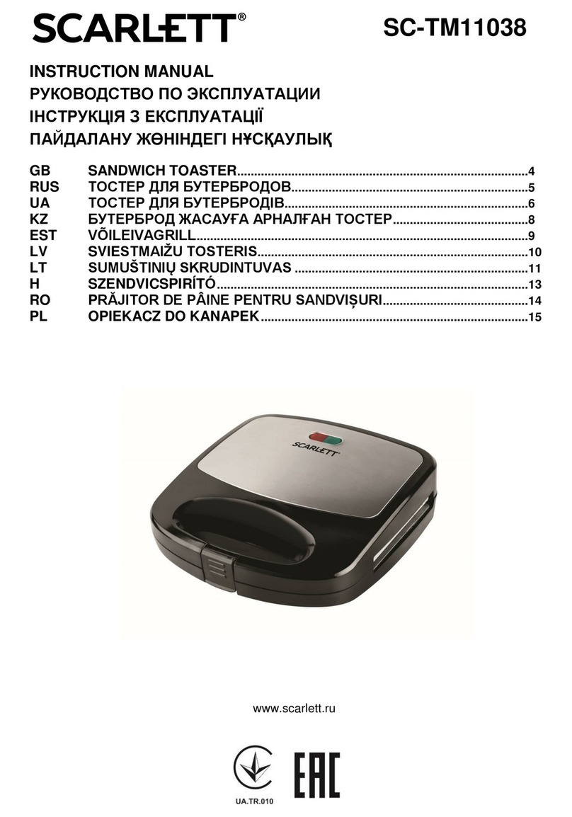 Scarlett SC-TM1103 instruction manual