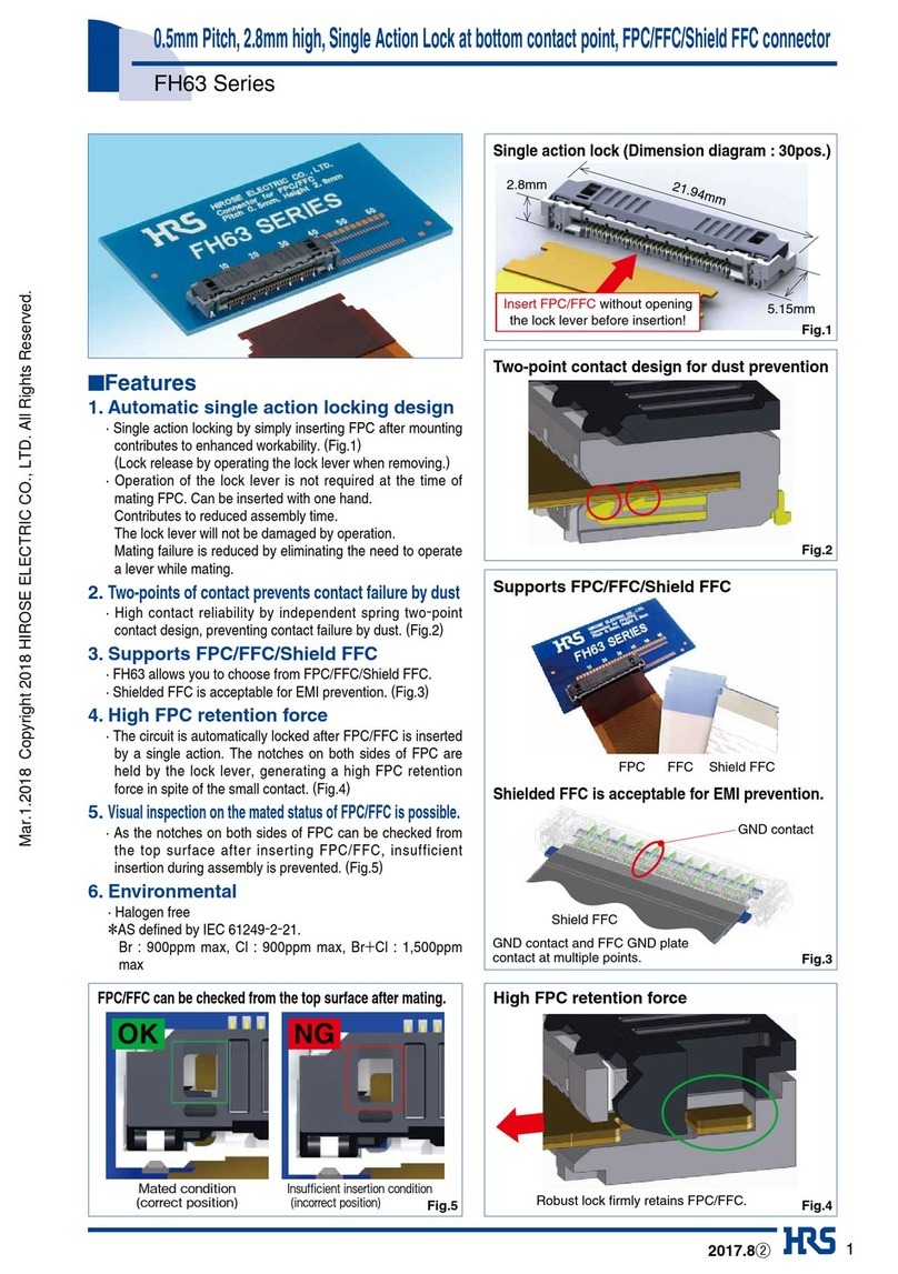 Hirose FH63 Series Catalog