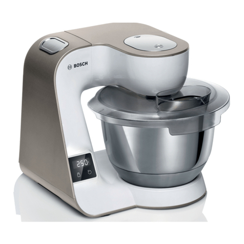 Bosch MUM5X Series User manual