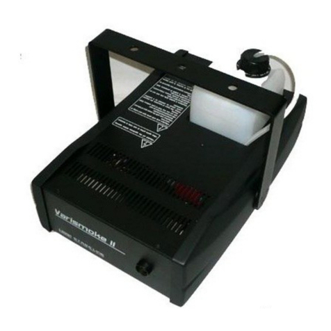 SGM Varismoke II DMX user manual