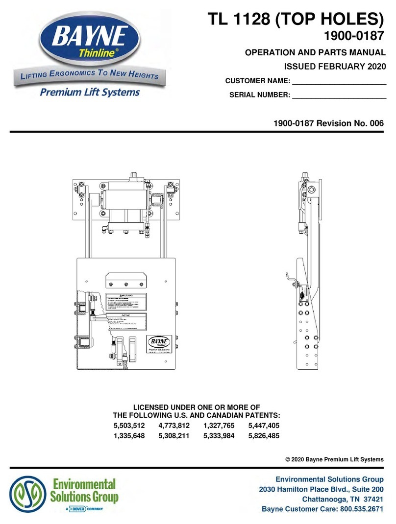 Dover Environmental Solutions BAYNE TL 1128 Guide